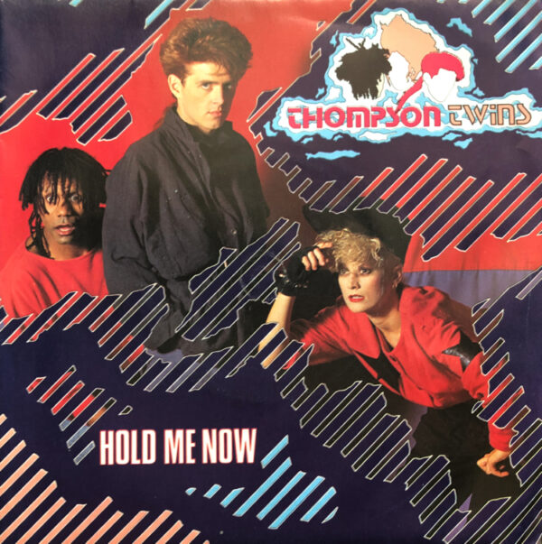 Thompson Twins Hold Me Now 7 Inch Vinyl Record Single Front Cover Picture Sleeve 45 RPM