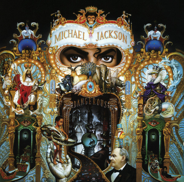 Michael Jackson - Dangerous (CD, Album) - Front Cover