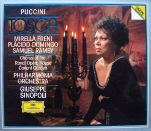 Giacomo Puccini - Mirella Freni, Placido Domingo, Samuel Ramey, Chorus Of The Royal Opera House, Covent Garden, Philharmonia Orchestra, Giuseppe Sinopoli - Tosca (2xCD, Album, Boxset)