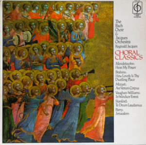 The Bach Choir, The Jacques Orchestra - Choral Classics Vinyl LP (LP Record)