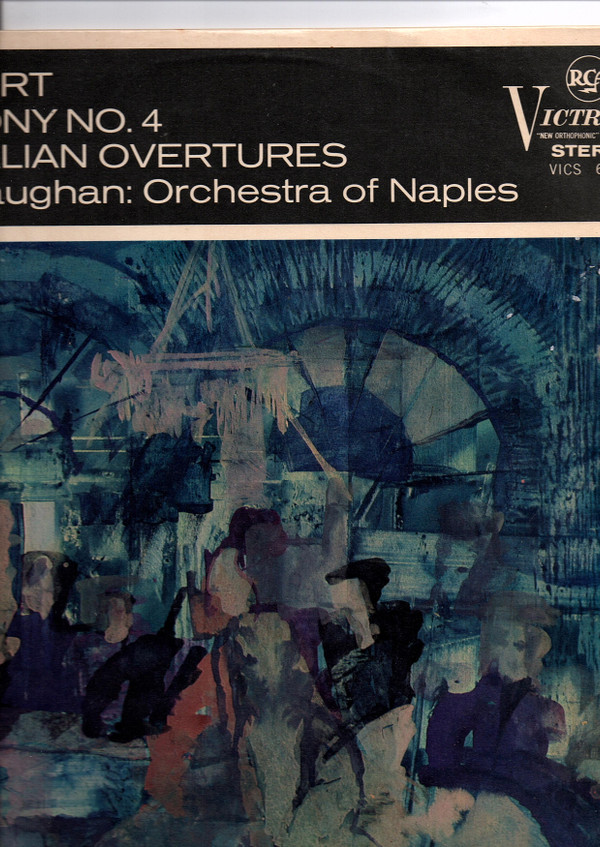 Schubert*, The Orchestra Of Naples, Denis Vaughan - Symphony No. 4 In C Minor / Italian Overture In C And D Vinyl LP (LP Record)