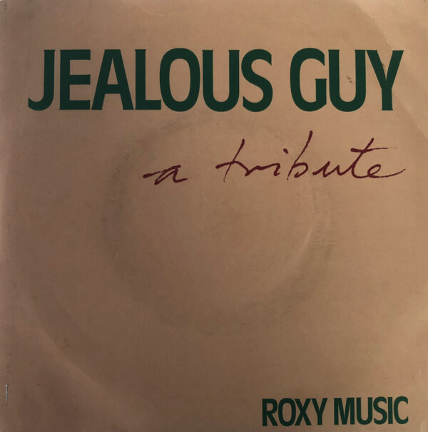 Jeaslous Guy Roxy Music 7 Inch Vinyl Record Single Paper Sleeve Front Cover