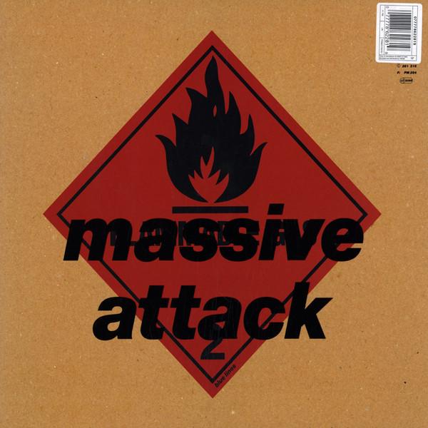 Massive Attack Blue Album Cover