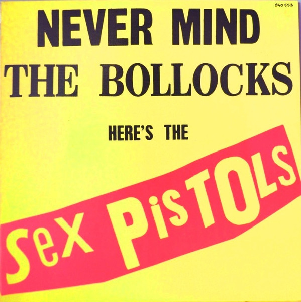 Sex Pistols Never Mind the Bollocks Album Cover