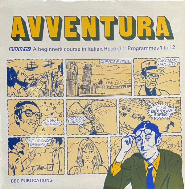 Avventura (Record 1) (A Beginner's Course In Italian. Programmes 1 To 12) Vinyl LP Mono (LP Record)