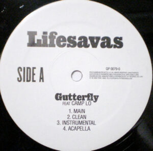 Lifesavas - Gutterfly / A Serpent's Love 12 Inch Vinyl Single (12 Inch Single, Maxi)