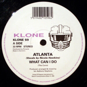 Atlanta - What Can I Do / Don't Stop (I Like It) 12 Inch Vinyl Single (12 Inch Record)