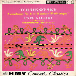 Tchaikovsky* - Paul Kletzki Conducting The Philharmonia Orchestra - Symphony No. 6 In B Minor "Pathetique" Vinyl LP (LP Record)