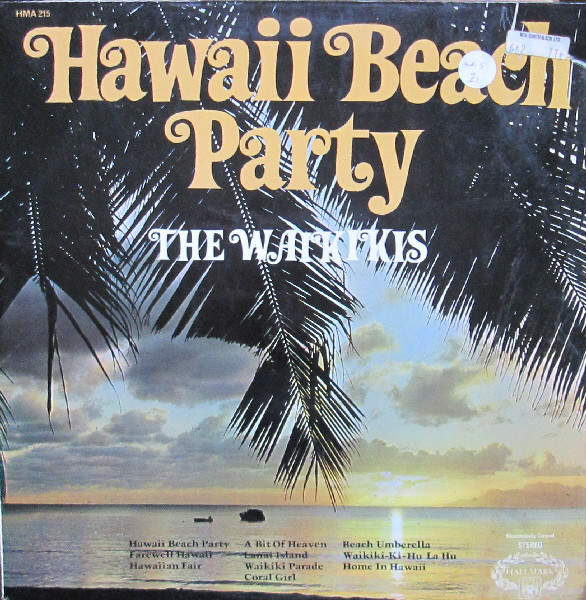 The Waikikis* - Hawaii Beach Party Vinyl LP (LP Record, Album)