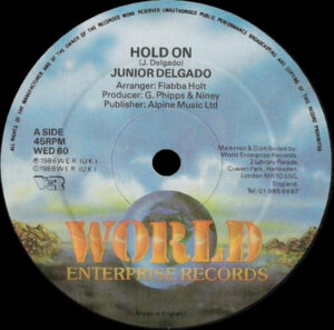 Junior Delgado - Hold On 12 Inch Vinyl Single (12 Inch Record)