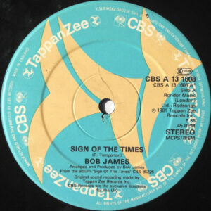 Bob James - Sign Of The Times 12 Inch Vinyl (12 Inch Record, Single)
