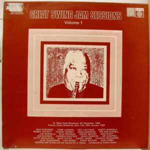 Various - Great Swing Jam Sessions Volume 1 Vinyl LP (LP Record)