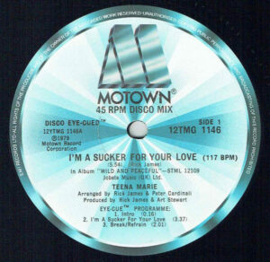 Teena Marie - I'm A Sucker For Your Love 12 Inch Vinyl Single (12 Inch Record)