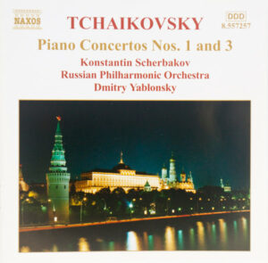 Pyotr Ilyich Tchaikovsky, Konstantin Scherbakov, Russian Philharmonic Orchestra, Dmitry Yablonsky - Piano Concertos Nos.1 And 3 (CD, Album)