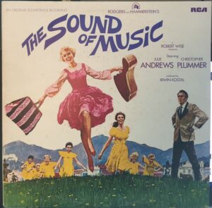 Rodgers And Hammerstein / Julie Andrews, Christopher Plummer, Irwin Kostal - The Sound Of Music (An Original Soundtrack Recording) Vinyl LP (LP Record, Album, RP)