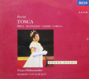 Puccini - Price • Di Stefano • Taddei • Corena - Wiener Philharmoniker, Herbert Von Karajan - Tosca (2xCD, Album)