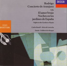 Rodrigo, Falla - Concierto De Aranjuez - El Amor Brujo - Noches En Los Jardines De España (CD)