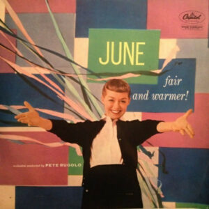 June Christy - Fair And Warmer! Vinyl LP (LP Record, Album, Mono)