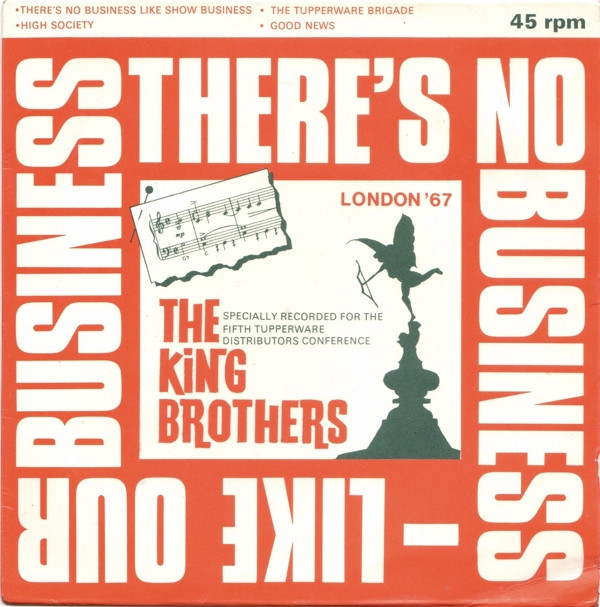 The King Brothers - There's No Business - Like Our Business 7 Inch Vinyl Single (7 Inch Record) (45 Record)