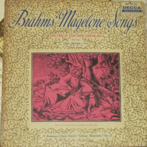 Johannes Brahms, Dietrich Fischer-Dieskau - 15 Magelone Songs Vinyl LP (LP Record)