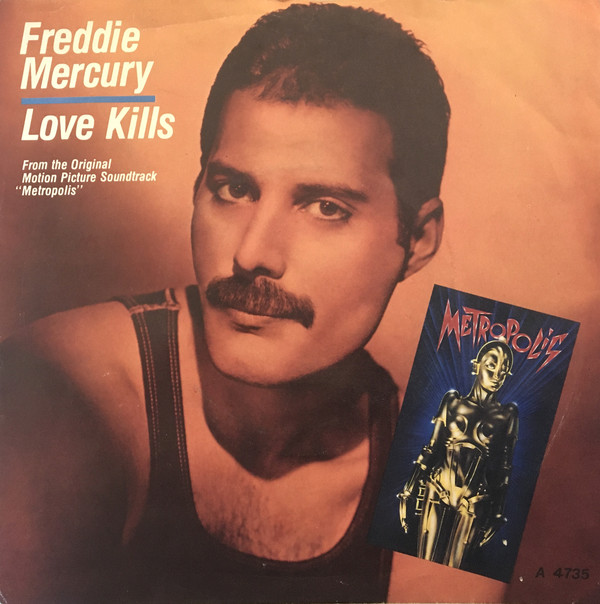 Freddie Mercury - Love Kills 7 Inch Vinyl Single (7 Inch Record) (45 Record)