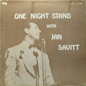 Jan Savitt - One Night Stand With Jan Savitt Vinyl LP (LP Record, Album)