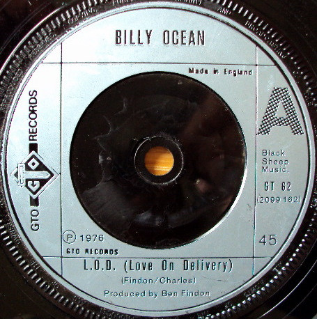 Billy Ocean - L.O.D. (Love On Delivery) 7 Inch Vinyl Single (7 Inch Record) (45 Record)
