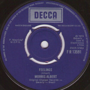 Morris Albert - Feelings 7 Inch Vinyl Single (7 Inch Record) (45 Record)