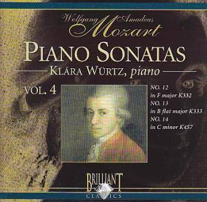 Wolfgang Amadeus Mozart / Klára Würtz - Piano Sonatas Vol. 4 (CD)