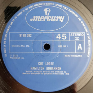 Hamilton Bohannon - Cut Loose 12 Inch Vinyl Single (12 Inch Record)