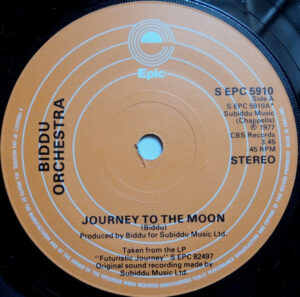 Biddu Orchestra - Journey To The Moon 7 Inch Vinyl Single (7 Inch Record) (45 Record)
