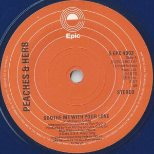 Peaches and Herb - Soothe Me With Your Love / Satisfy My Hunger 7 Inch Vinyl Single (7 Inch Record) (45 Record)