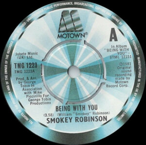 Smokey Robinson - Being With You 7 Inch Vinyl Single (7 Inch Record) (45 Record)