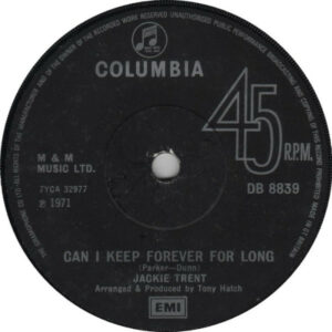 Jackie Trent - I Don't Know How To Love Him 7 Inch Vinyl Single (7 Inch Record) (45 Record)