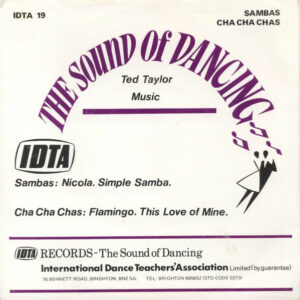 Ted Taylor Music - Sambas / Cha Cha Chas 7 Inch Vinyl Single (7 Inch Record, EP)