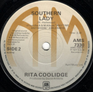 Rita Coolidge - Words 7 Inch Vinyl Single (7 Inch Vinyl Record)