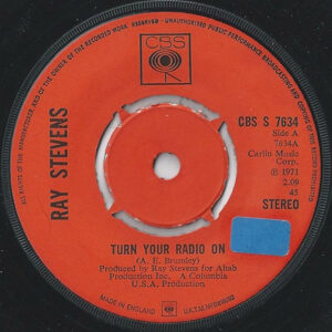 Ray Stevens - Turn Your Radio On 7 Inch Vinyl Single (7 Inch Record) (45 RPM Record)