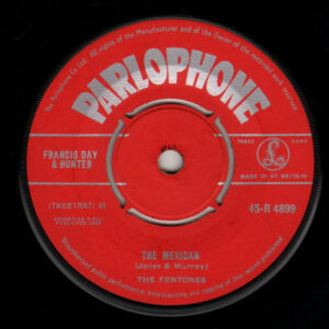 The Fentones - The Mexican 7 Inch Vinyl Single (7 Inch Record) (45 Record)