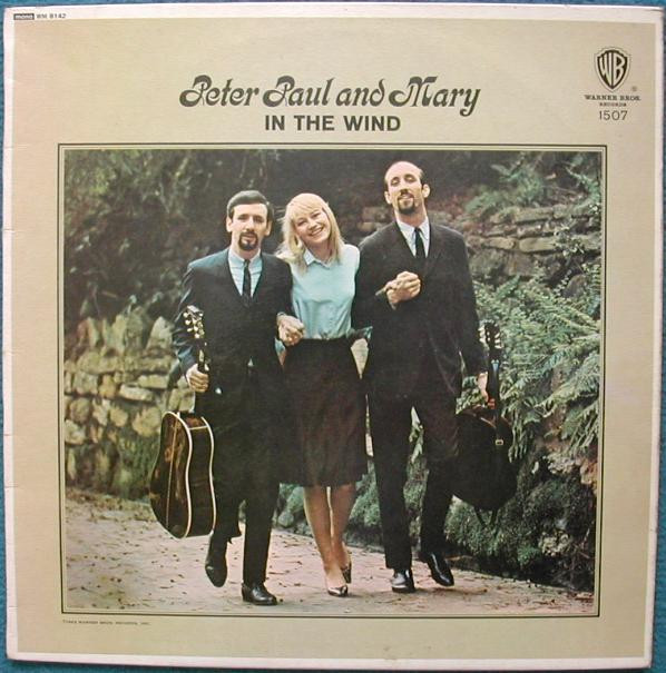 Peter, Paul And Mary - In The Wind Vinyl LP (LP Record, Album, Mono)