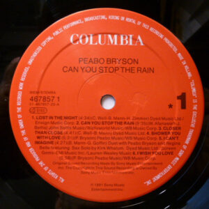 Peabo Bryson - Can You Stop The Rain Vinyl LP (LP Record, Album)