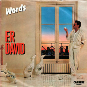 F.R David - Words 7 Inch Vinyl Single (7 Inch Record) (45 Record)
