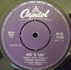Frank Sinatra - Nice 'N' Easy 7 Inch Vinyl Single (7 Inch Record)