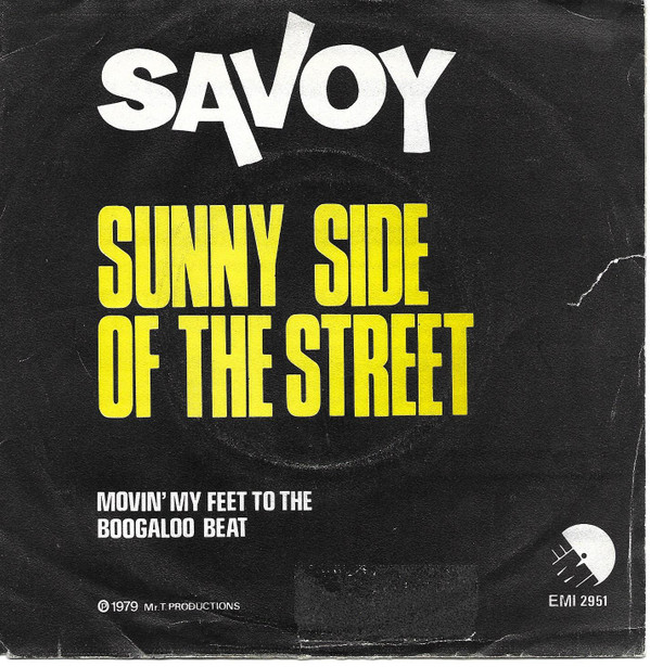 Savoy - Sunny Side Of The Street7 Inch Vinyl Single (7 Inch Record) (45 Record)