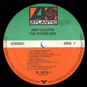 Amy Kanter - The Other Girl Vinyl LP (LP Record, Album)