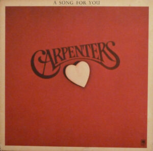 Carpenters - A Song For You Vinyl LP (LP Record, Album)