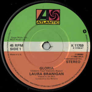 Laura Branigan - Gloria 7 Inch Vinyl Single (7 Inch Record)