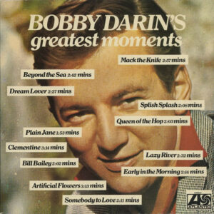 Bobby Darin - Bobby Darin's Greatest Moments Vinyl LP (LP, Compilation)