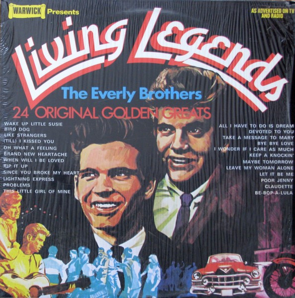 Everly Brothers - Living Legends Vinyl LP (LP Record, Compilation)