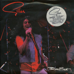 Gillan Trouble 7 Inch Vinyl (7 Inch Record, Single + 7 Inch Record, Single + Double Disc) Front Cover