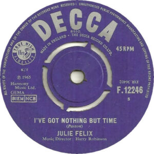 Julie Felix - Someday Soon 7 Inch Vinyl Single (7 Inch Record)